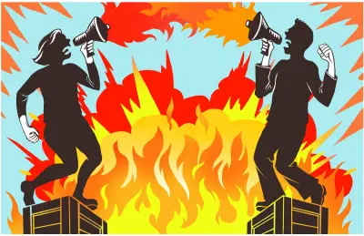 Are young people more likely to support political violence than older people?