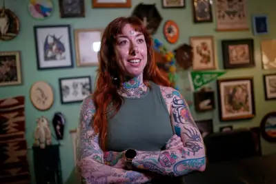 How a tattoo artist got involved in a Nazi symbol cover-up in the Maine Senate race