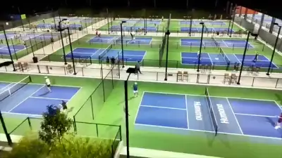 Fort Lauderdale opens up ‘The Fort’ with 42 pickleball courts and a unique restaurant to eat after playing