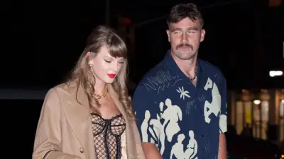 Taylor Swift chaos at Travis Kelce’s mansion as ex-cop arrested in deposition stunt: report