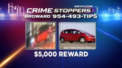 Authorities release image of vehicle believed to be involved in Deerfield Beach hit-and-run