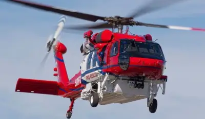 Helicopter rescues injured hiker on Cowles Mountain