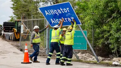 Operations at 'Alligator Alcatraz' back on after appeals court halts judge's order