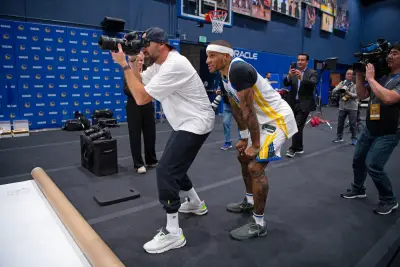 Kurtenbach: Kuminga’s contract standoff turns Warriors’ media day into a 10-man circus