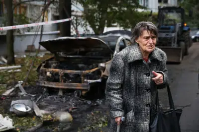 At least 5 dead in large-scale nighttime Russian strike on Ukraine