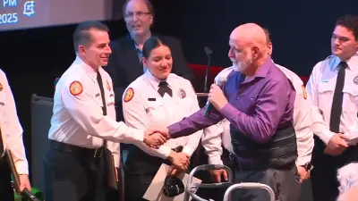 MDSO deputy reunites with rescuers during Kendall first responders award night