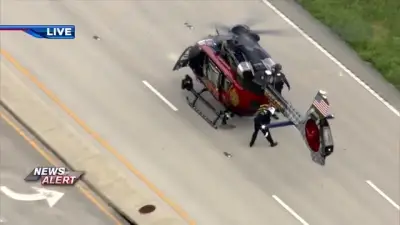 Construction worker airlifted after being injured in Davie field; Flamingo Road closed near Griffin Road