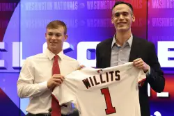 17-year-old Eli Willits, No. 1 overall pick in MLB Draft, signs with Nationals
