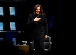 Kamala Harris tells San Francisco audience how she would have changed her campaign