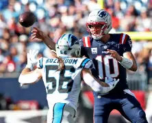 Patriots-Panthers film review: How Drake Maye, Mike Vrabel bounced back with a blowout win