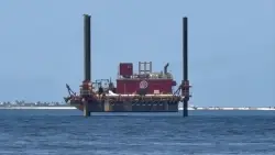 7 injured after 36-foot boat crashes into barge in water off Fort Myers