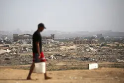 Israel eases Gaza strikes as Trump hails Hamas hostage offer