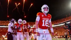 Texas' Arch Manning, coach make case for Longhorns to get into College Football Playoff after upset victory