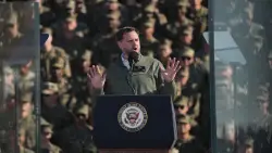 At 250th Marine anniversary event here, VP Vance vies with comedian for best line