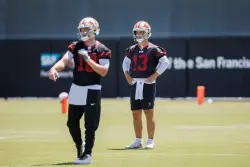 Will 49ers’ Brock Purdy and Mac Jones trade places this week vs. Rams?
