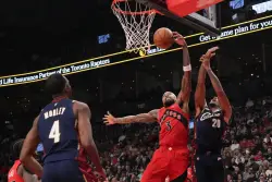 Brandon Ingram anota 37 puntos y Raptors vencen 110-99 a Cavaliers para su octava victoria al hilo