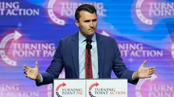 Charlie Kirk shot at Utah event, hospitalized