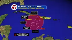 Tropical Storm Melissa forms in the Caribbean on path toward Haiti