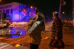 Russia launches strikes on Ukraine’s capital while US peace plan under discussion