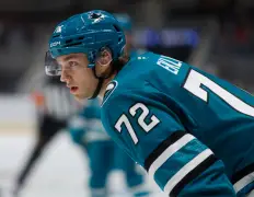 Improving Sharks will be without one of their leaders vs. Kraken