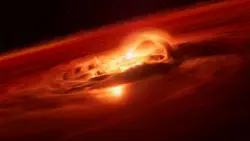 Rogue planet has a record growth rate of 6.6 billion tons per second