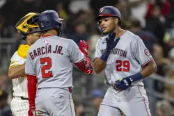 Wood homers and drives in 4 as the Nationals beat the Padres