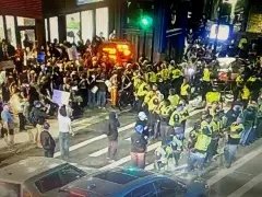 13 arrested, four police officers injured in violent Boston Common protest: ‘Completely despicable’