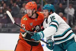 Second period letdown dooms Sharks in preseason loss to Anaheim Ducks